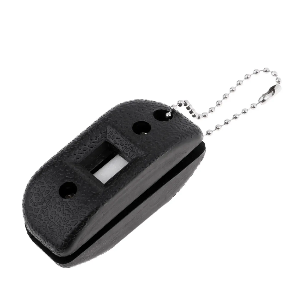 Sandstone Ice Hockey Shoe Sharpener Ice Skate Blade Hockey Sharpening Oilstone Sandstone with Hanging Line Storage Bag