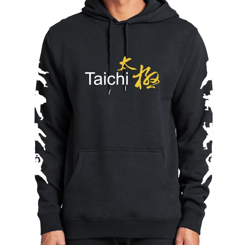 

Tai Chi Hoodie Chinese Kongfu In Shaolin Thick Plus Velvet Tops Cool Long Sleeved Text Of China Sweatshirts
