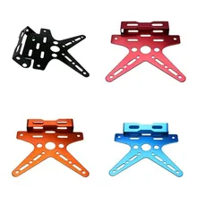 Motorcycle-License-Plate-Bracket Accessory Motorbike Universal Aluminium-Alloy Swallow-Tail