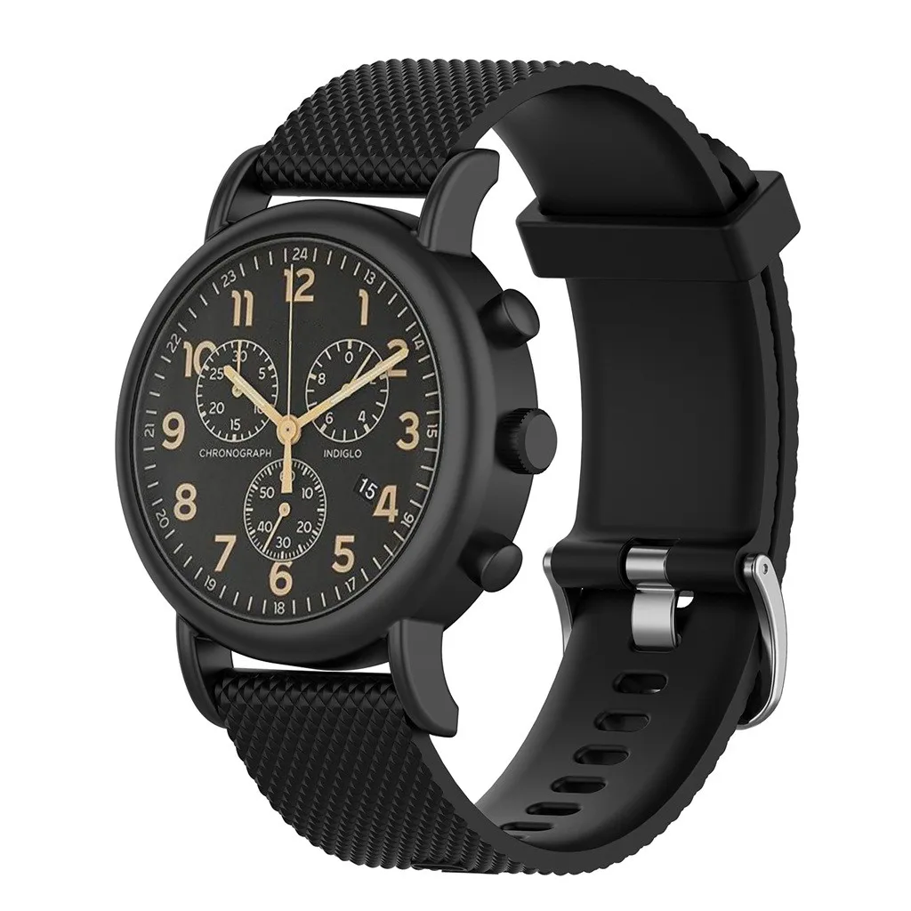 Silicone Sports Replacement Watch Band Wrist Strap For Weekender/ Expedition