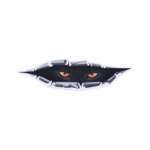 Peeking Cat Car Sticker Waterproof Peeking Monster Eye Stikcers Cool Car Decals Auto Accessories Decal Halloween Decor