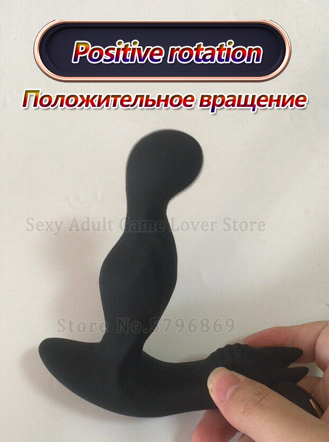 Plug Anal Estimulador de Próstata e Clitóris/Bolas