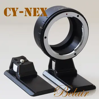 

Contax Yashica CY Lens To E mount nex Adapter ring with Tripod Stand for NEX3/C3/5/5N/6/7 A7 A7r A9 A5100 A7s A5000 A6500 camera