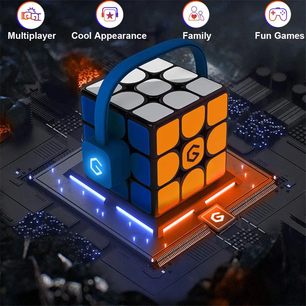 

Bluetooth APP Super Cube I3S Magic Cube 3x3x3 Professional Smart Teaching Cubes Smooth Racing Intelligence For Kids Toys
