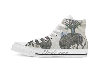 

Grove breathable Casual High Top lace-up Canvas shoes sneakers Drop shipping