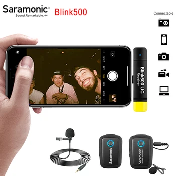 ボヤ BY-M11OD BY-M11C プロラベリアマイクシステムのためのインタビューフィルムシアターステージオーディオ録音マイク iphone