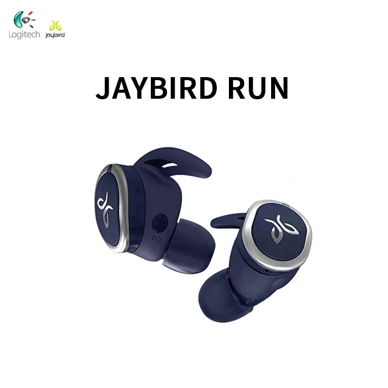 Logitech Jaybird RUN 95 New True Sport  Wireless Earphones For Running Secure Fit  Waterproof& SweatProof Custom 12 Hours Sound