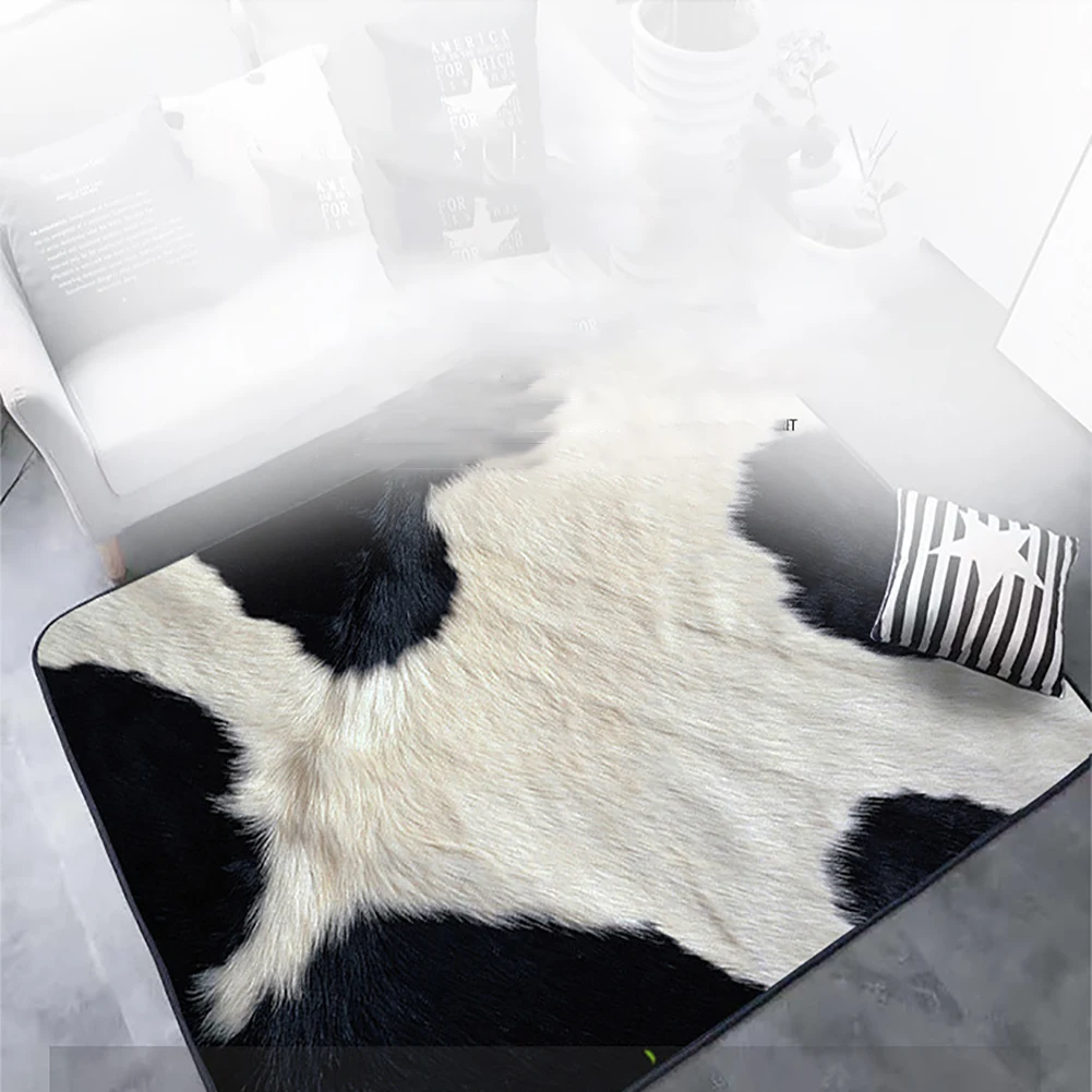 Современный ковер для кухни, двери, спальни, водопоглощающий, противоскользящий, животный узор, прямоугольник, домашний декор, коврики, плюшевые, моющиеся