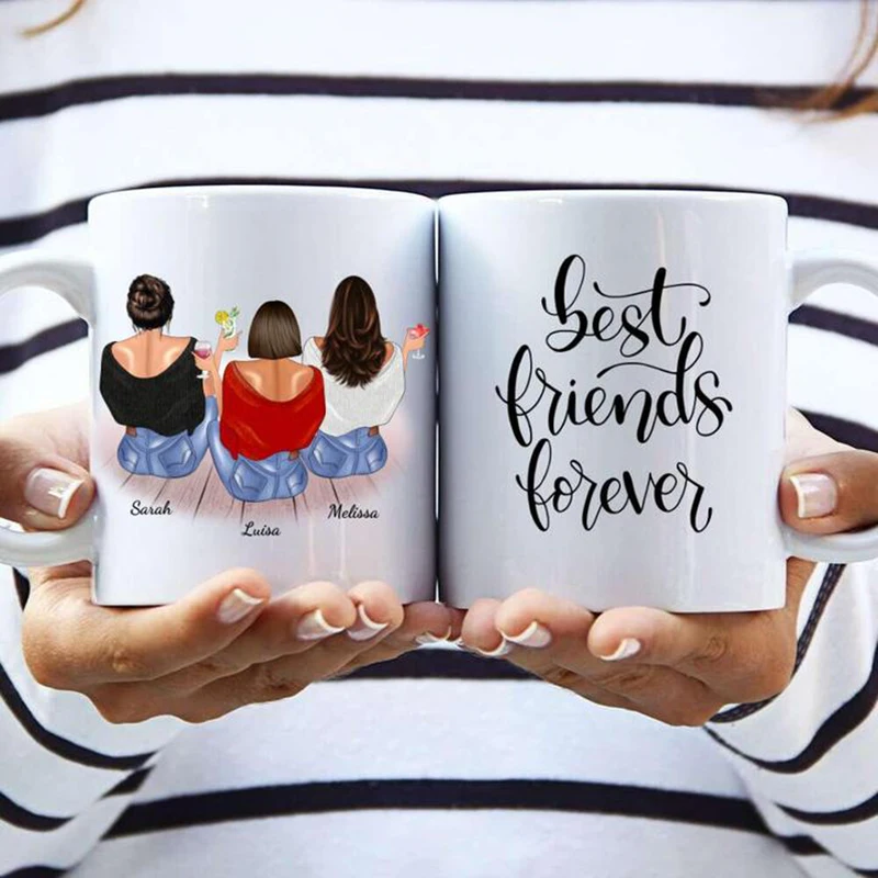 Caneca Best Friend Forever -  - Canecas personalizadas em