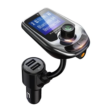 

Car MP3 Bluetooth Player FM Transmitter QC3.0 Car Charger Support TF Card AUX