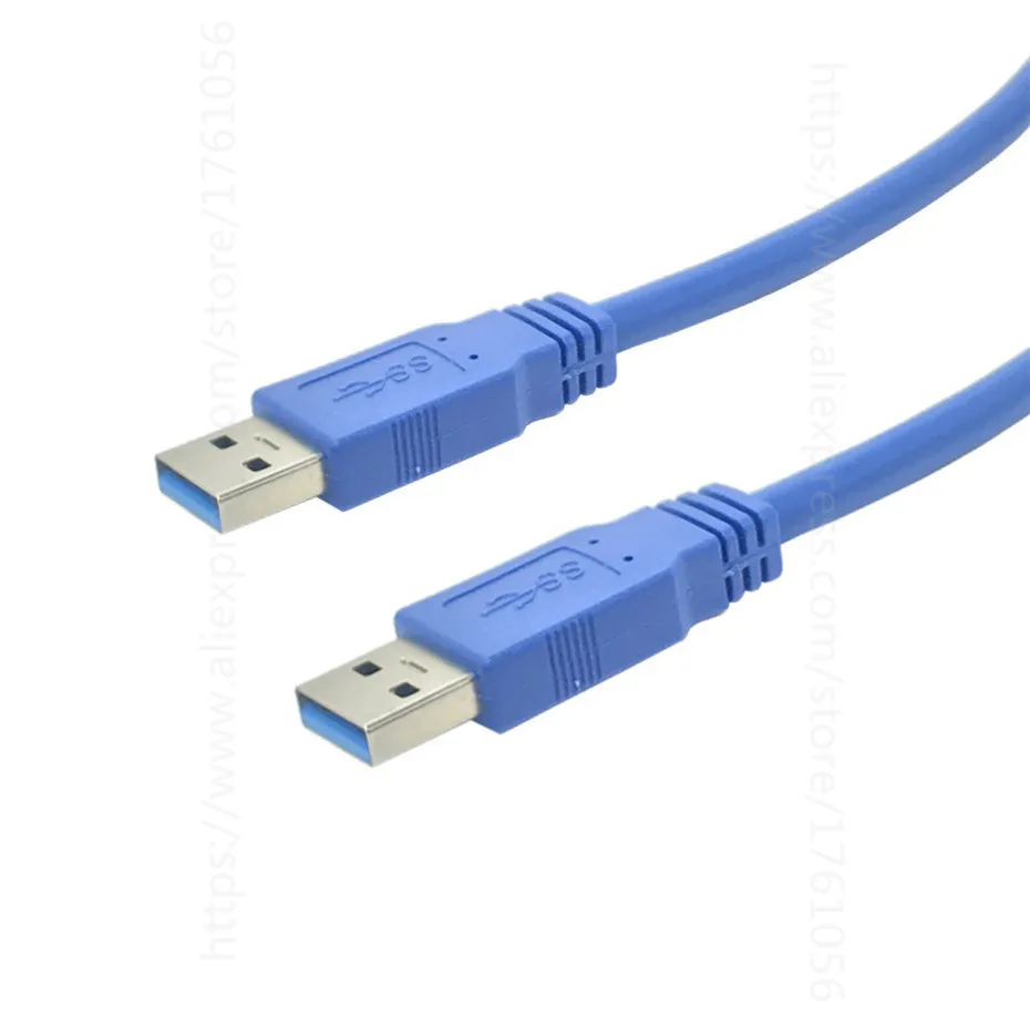 USB Extension Cable USB 3.0 Cable for Smart TV PS4 Xbox One SSD USB3.0 to Extender Data Cord Mini USB Extension Cable 0.3m-5m - Цвет: AM-AM