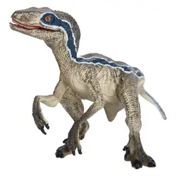 Юрский Мир динозавр Велоцираптор Игрушечная модель высокого моделирования Пластиковая Фигурка динозавра игрушки для детей подарок для