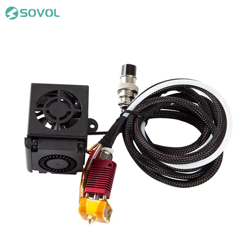 Creality-3D-Full-Assembled-Extruder-Kits-With-2PCS-Fans-Fan-Cover-Air-Connections-Nozzle-Kits-for