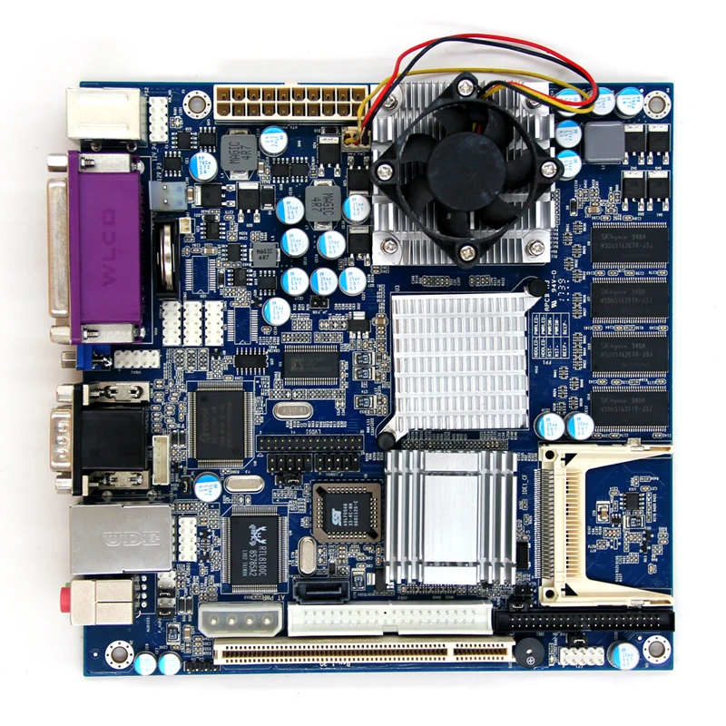 Mini itx Intel 855GM + ICH4 (разъем 478 Pentium M/ Celeron M) EPIC SBC 512 Мб 2COM Встроенная Промышленная
