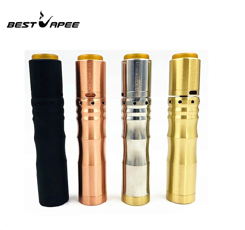 

Kennedy Vindicator V2 Mech Mod Kit 26MM Diameter 18650 20700 21700 Battery 510 Thread E Cigarette Box Mod Vape Pen Vaporizer Kit