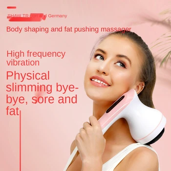 피트니스 마사지 목 어깨 허리 다기능 마사지 전신 진동 핸드 헬드 지방 프레스 기계, 뷰티 헬스 케어, 홈, 몸, 관리, 편안한