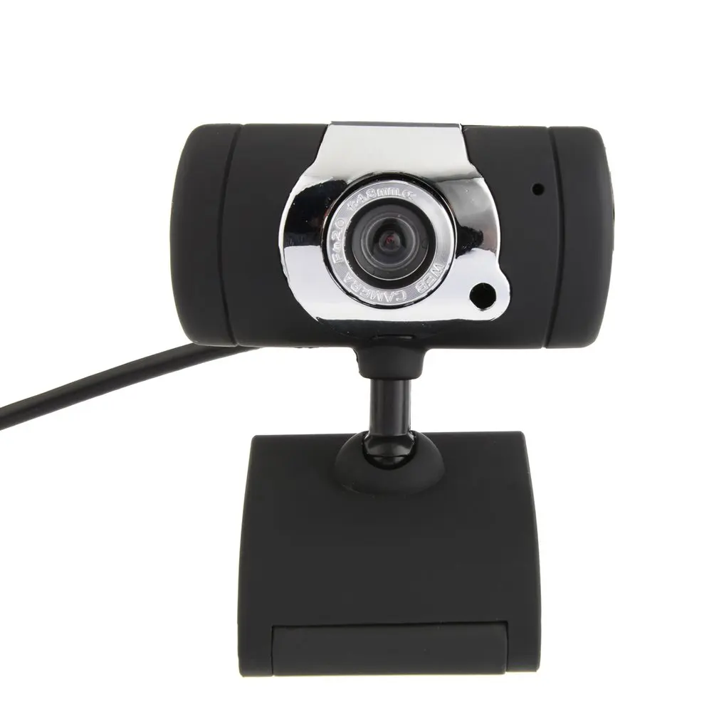 USB Web Camera 720P HD Computer Camera Webcams Built-in Sound-absorbing Microphone 640*480 Dynamic Resolution