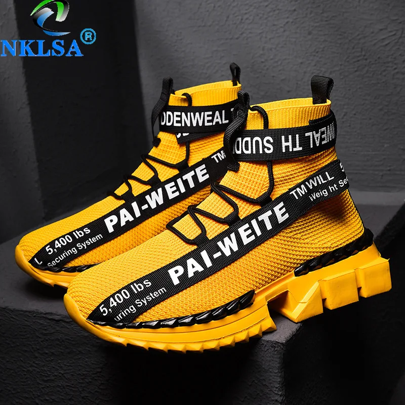 

NKLSA Men Casual Shoes Comfortable Fashion Sneakers for Men Shoes Brand Outdoor Leisure Footwear Zapatillas Hombre Shoes Men