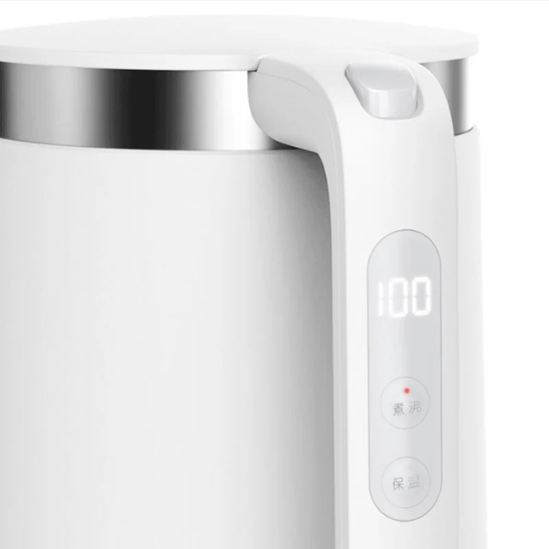 Умный электрический чайник XIAOMI Mijia Pro 1800 л/304 Вт дюйма 12 часов работы контроль