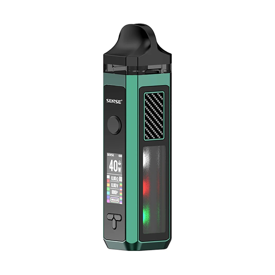 Original Sense Herakes Pod 1500mAh kit pod Vape Pen kit with 0.4ohm mesh coil 6ML Refillable Cartridge VS voopoo vinci vape kit (10)