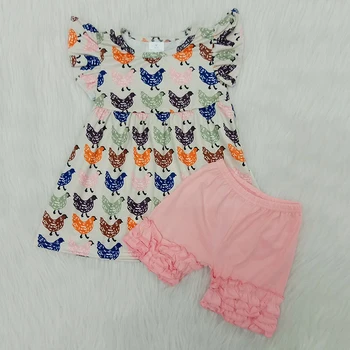 

newest kids toddler clothing baby girl summer outfit for china factory baby boutique kid clothing outfit toddler girl outfit