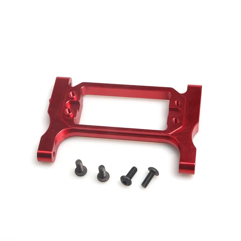 Red TRX4 металлический алюминиевый передний сервопривод подставка для 1/10 RC Гусеничный автомобиль TRAXXAS TRX-4#8239 Запчасти для обновления - Цвет: Red