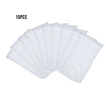 

10pcs Swimming Pool Filter Bag Skimmer Basket Filter Saver Bag Fine Mesh Replacement Bag Home Garden Supplies