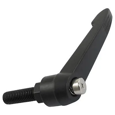

M10 10mm Dia 30mm Length Thread Metal Machine Adjustable Handle