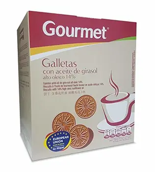 

Gourmet, Galletas con aceite de girasol, 14 % alto oleico, 780 g
