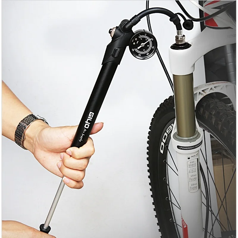 Giyo 300psi велосипедный насос Presta Schrader (Шрадер) спускной клапан с фиксированной