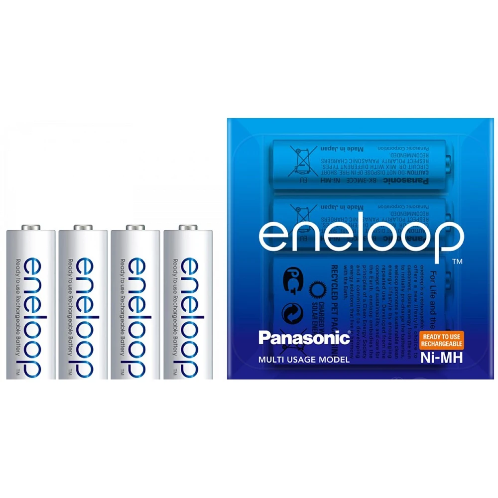 Аккумуляторы Panasonic eneloop(AA) BK-3MCCE/4LE