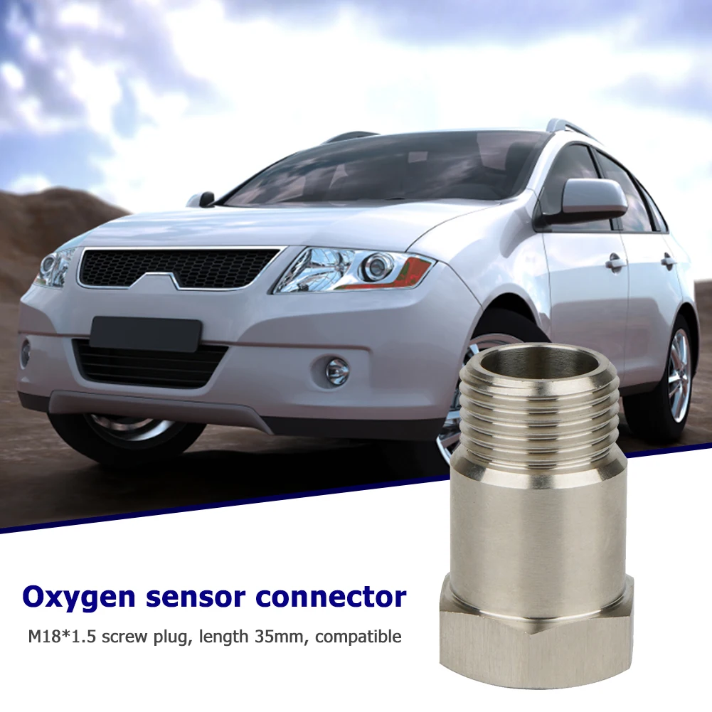 Universal Stainless Steel Oxygen Sensor Extender Extenders Spacer