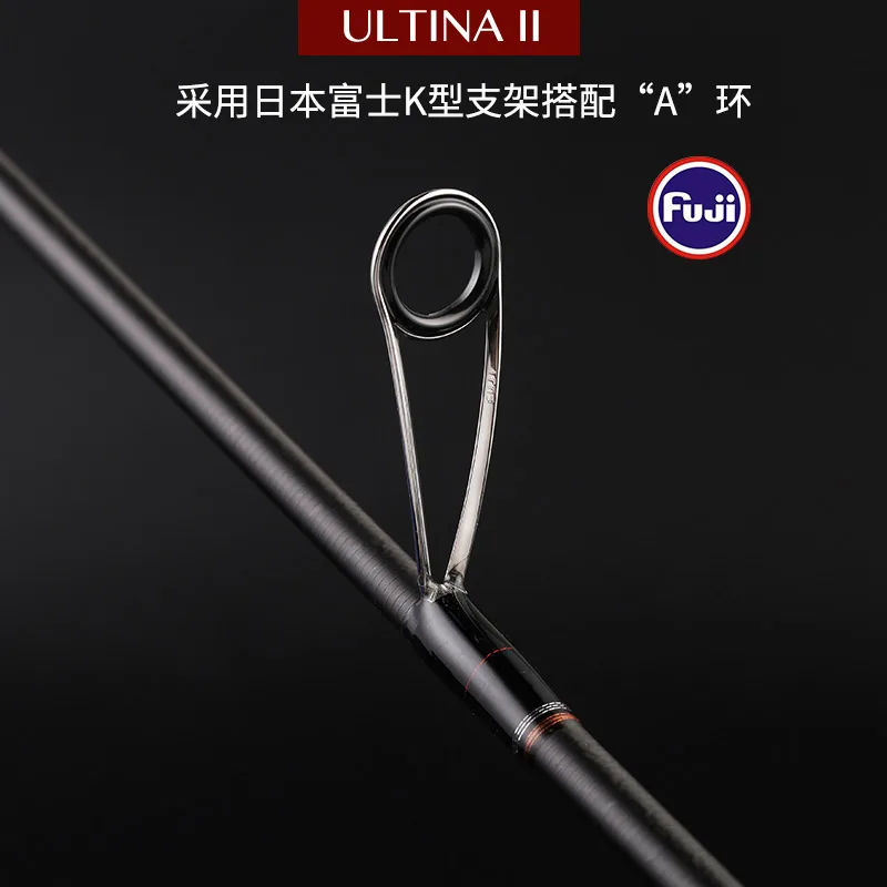 Kyorim ULTINA Ⅱ Lure Fishing Rod Japan Fuji K Guide A Ring 40T Carbon 2  Section 1.98m/2.03m/2.06m/2.13m F Action - AliExpress