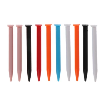 

2020 New 10Pcs Plastic Stylus Pen Game Console Screen Touch Pen for Nintendo 2DS XL / LL