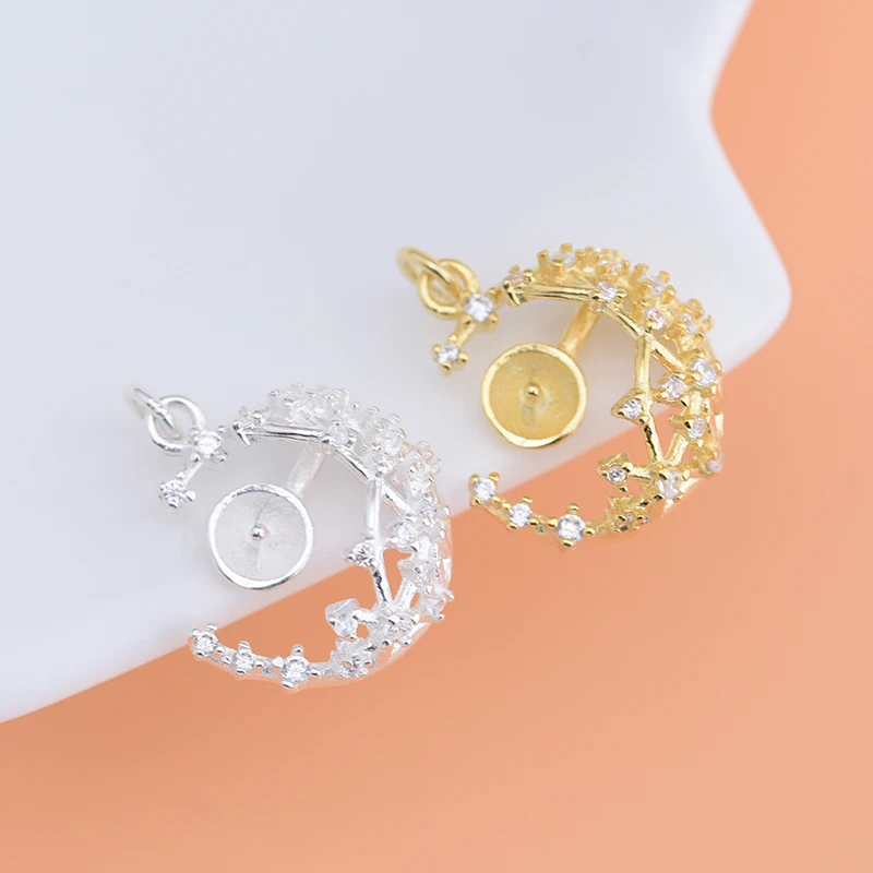 Подвеска в виде неба Xingyue блестящая позолоченная микрофианитовая подвеска