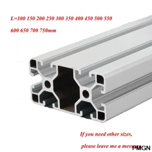 4080 profil aluminiowy wytłaczanie europejski Standard anodyzowany profil liniowy wytłaczanie aluminium 4080 profil do części drukarki 3D CNC