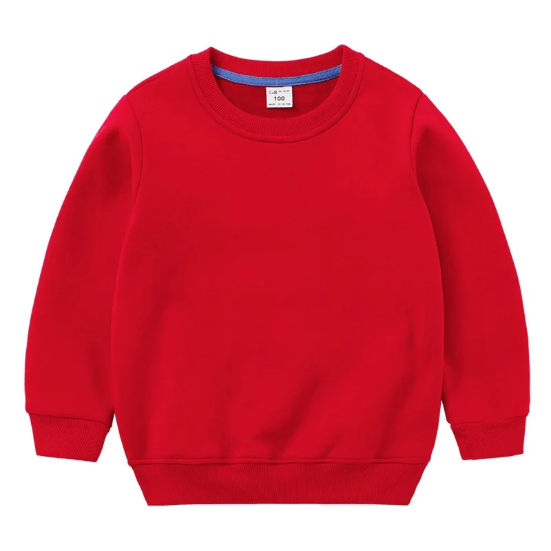 Толстовки для маленьких девочек, детские толстовки на зиму и весну, толстый бархатный свитер ярких цветов с длинными рукавами, Детская футболка, одежда