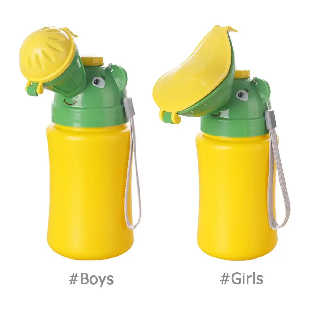 Orinal portátil para coche para Bebé y Niño, urinario de viaje Vehicular, pañal para niños, camisón práctico para niñas y niños, dropshi
