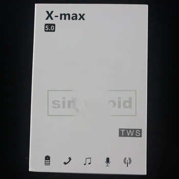 

X-max TWS Mini Sports Wireless Bluetooth 5.0 EDR Earphone 1800mAh Charging Box Power Bank For iPhone Android Earbuds With Mic