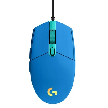 

Logitech G102 6 Programmable Buttons Gaming Mouse Optical 8000 DPI Adjustable RGB LIGHTSYNC USB Wired Mice
