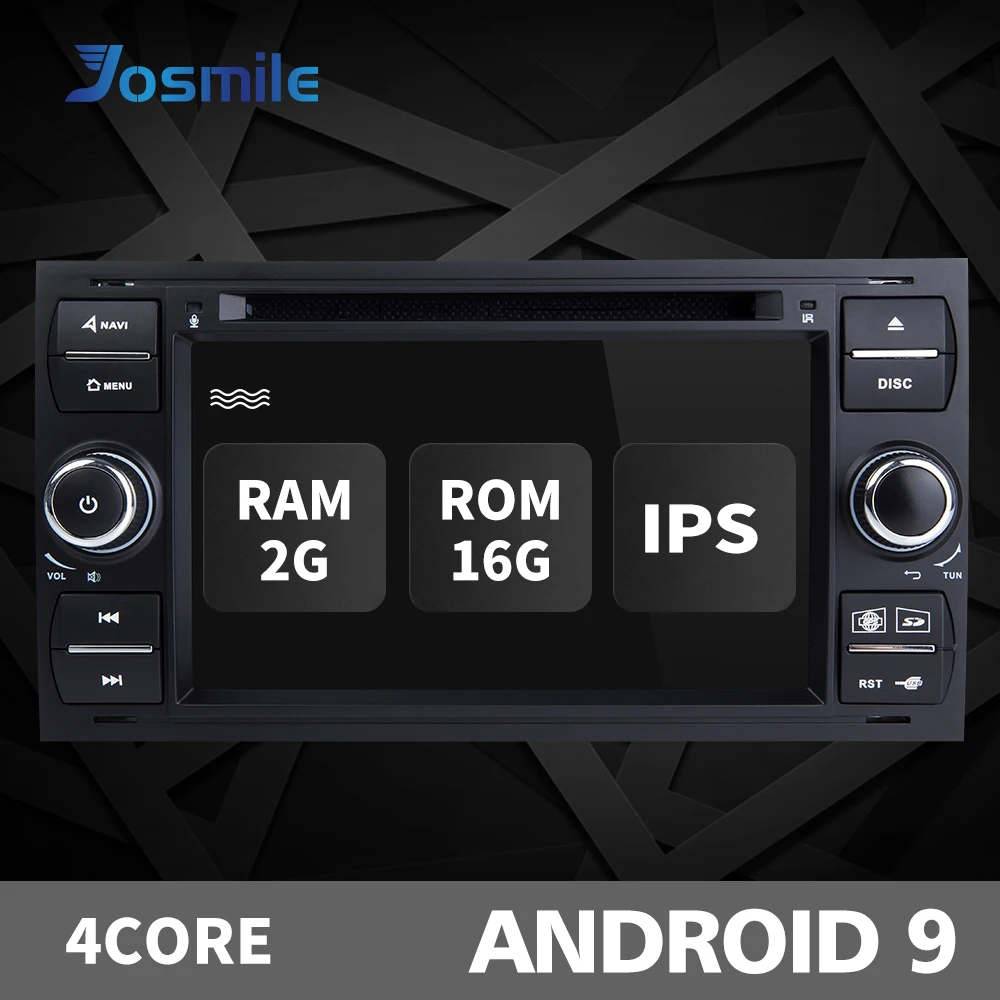 

2din Android 10 Car Radio For Ford Focus 2 3 mk2 Mondeo 4 Kuga Fiesta Transit Connect S-C MAX Multimedia GPS Navigationhead unit