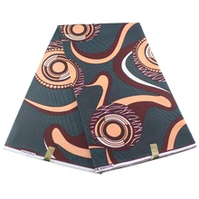 Хлопчатобумажная африканская ткань Анкара модный настоящий голландский Африканский вощеная ткань настоящий для вечерние Pagne Африканский батик