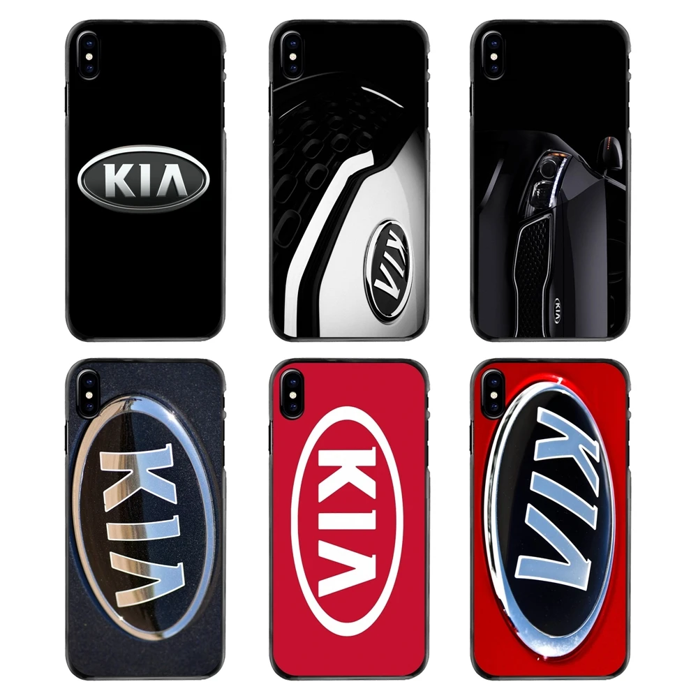 Корейские автомобильные бренды с логотипом Kia для iPhone 4 4S 5 5S 5C SE 6 6S 7 8 Plus X XR XS Max iPod