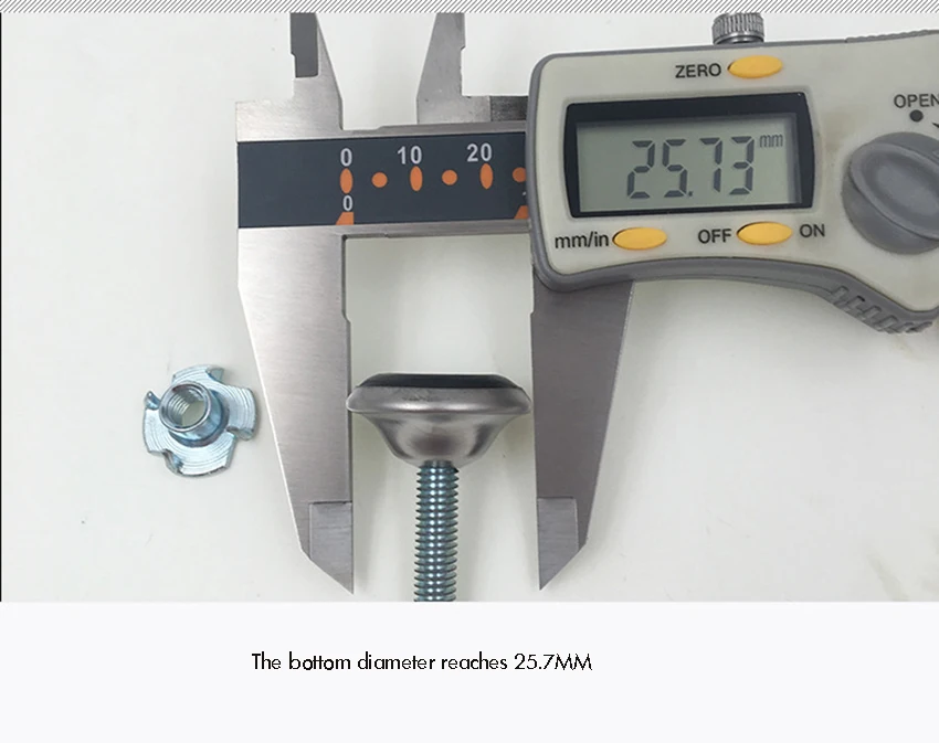 4PCS/Lot Heavy Duty Furniture Levelers Adjustable Furniture Legs Levelers, Leveling Feet for Tables Chair Cabinet Sofa, M6 Nut