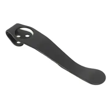 

Top Quality Titanium Pocket Knife Clip Kydex Back Clips For C81 C11 3-hole Clip Clips Folding Design C10 Back Knife Waist V3S5