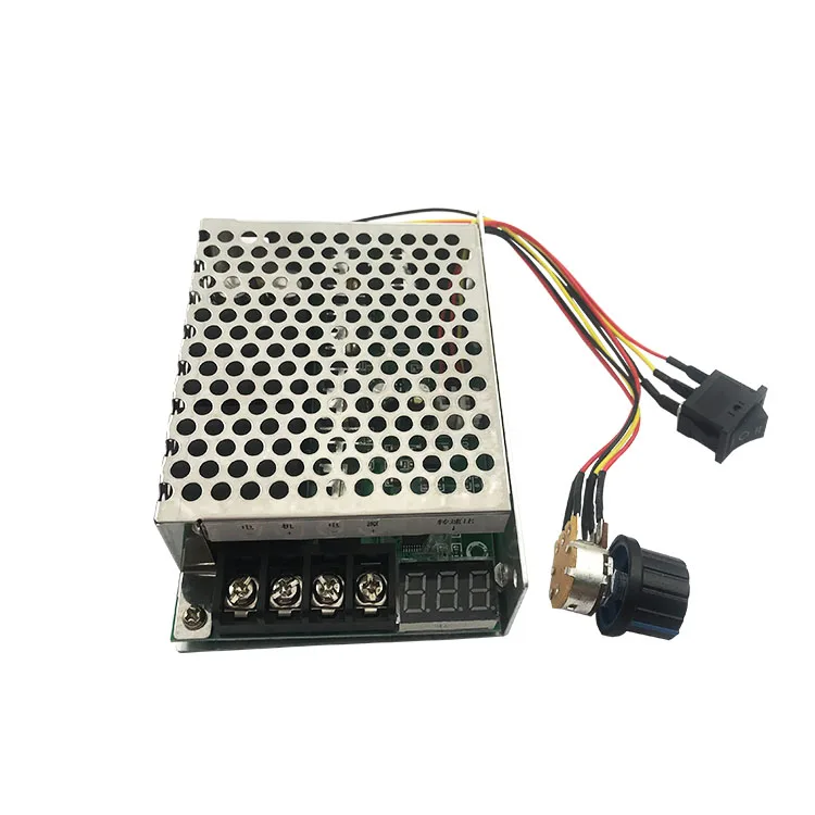 12 v24v36v 40 a dc 모터 이중 모터 속도 디지털 타코미터 반전 스위치|전압 조정기/안정 장치| - AliExpress