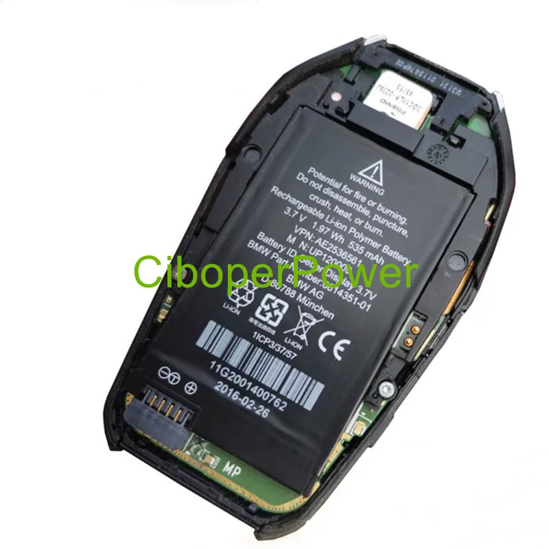 Nova Marca 580mah 2.14wh Mkd35up Bateria para Séries gt Series x3 x5 x6 Mkd35up Lcd Chave de Controle Remoto - Imagem 2