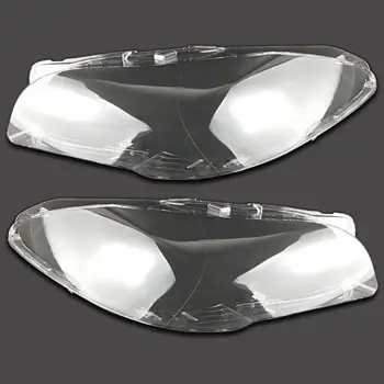 

2Pcs Car Headlight Lens Lamp Cover Lamp Shell For F10 F18 520 525 535 2010-2017 C63D