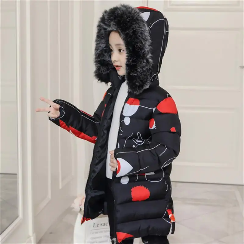 New baby Girls Winter Coat 5 to 14 Years Hooded Children Patchwork Down Baby Boy Winter Jacket Boys Kids Warm Outerwear Parks