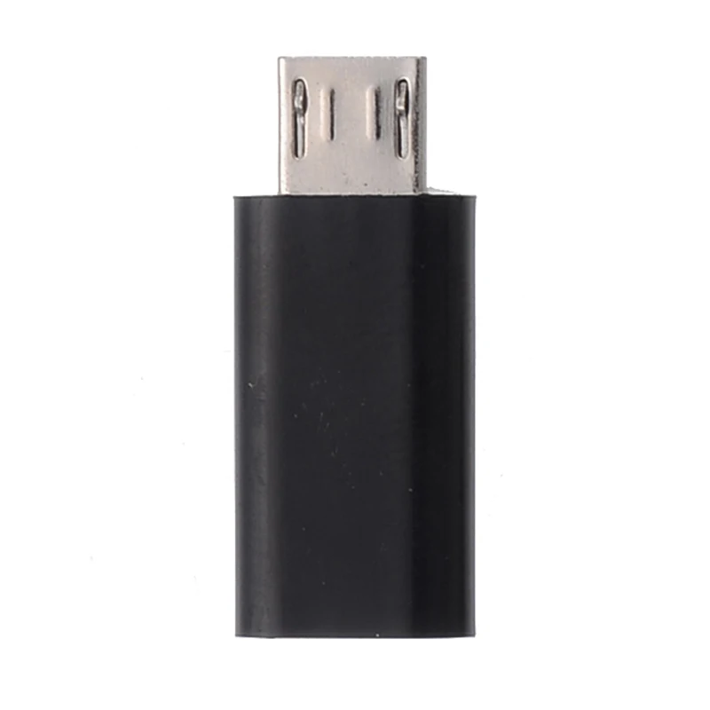 Mayitr High Quality Micro USB Male 5 Pin to USB 3.1 Type C Female Connector Data Adapter Converter Black White